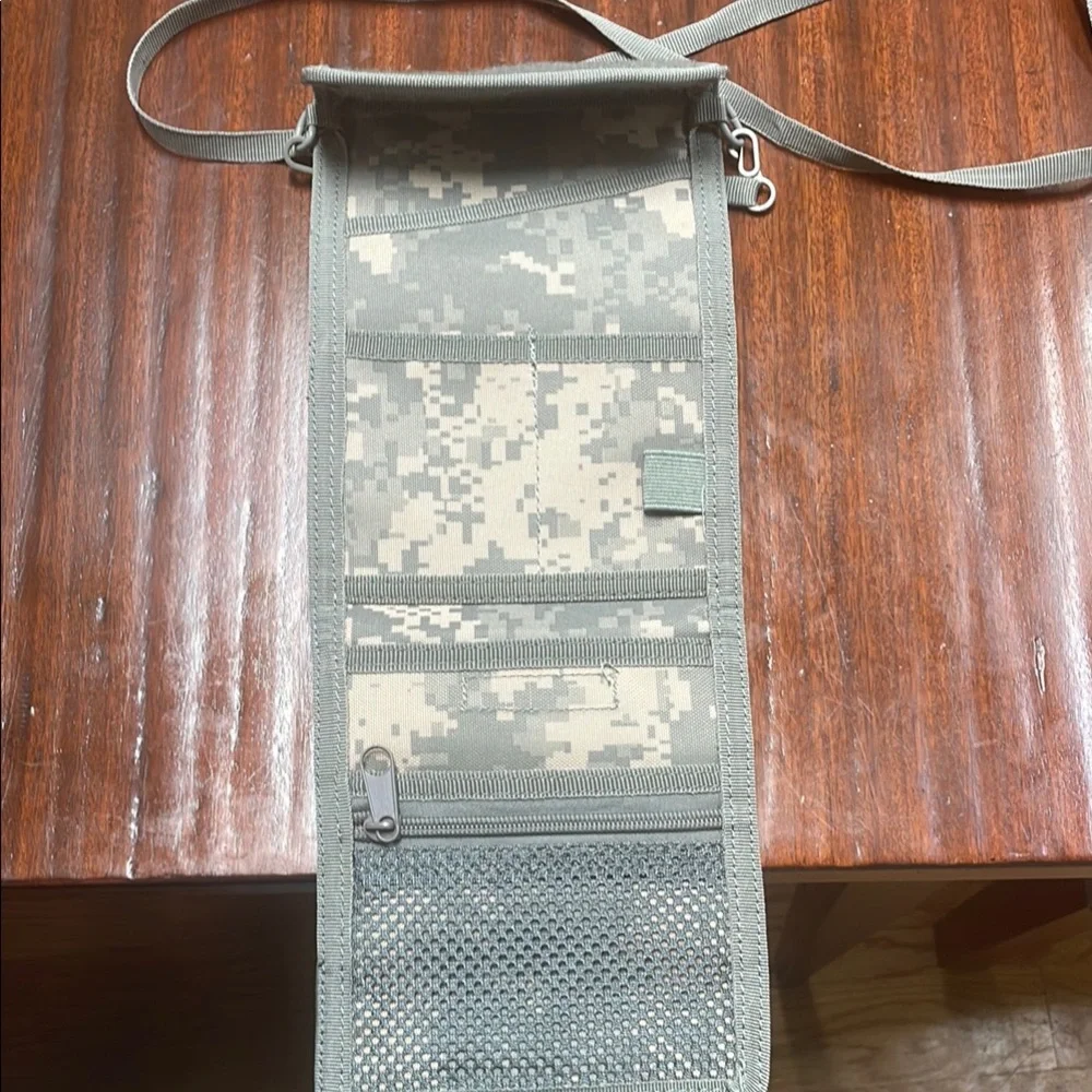 Camouflage Neck Wallet. For child or adult.